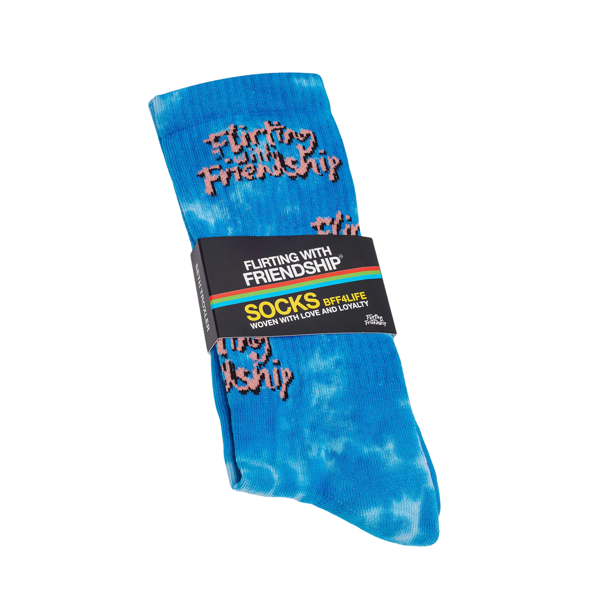 Flirting with Friendship Tie‑Dye Socks